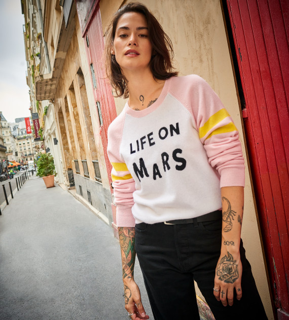 LIFE ON MARS - Pull Cachemire Femme